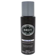 Brut Musk Deodorant spray for men 200 ml ברוט דאודונט ספריי לגבר