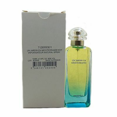 Hermes Un Jardin En Mediterranee Eau De Toilette 100 ml Tester טסטר הרמס און ז’ארדן א מדיטראנה א.ד.ט 100 מ”ל