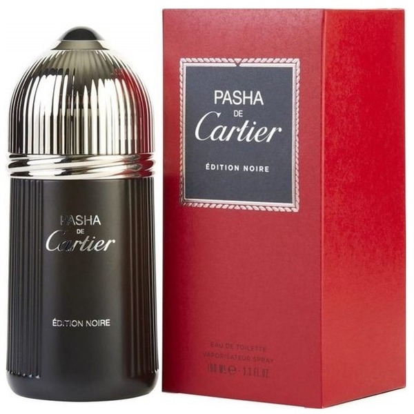 Cartier Pasha De Cartier Edition Noire Men EDT 100ML קרטייה פאשה אדישן נואר אדט לגבר 100 מ”ל