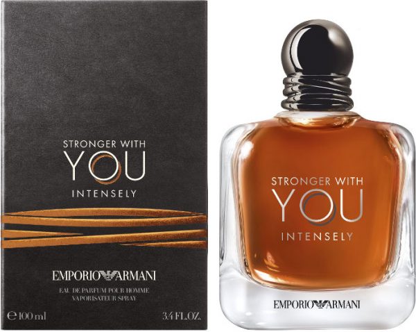 Emporio Armani Stronger With You Intensely Eau De Parfum 100 ml ג’ורג’יו ארמני סטרונגר וויט יו אינטנסלי אדפ לגבר 100 מ”ל