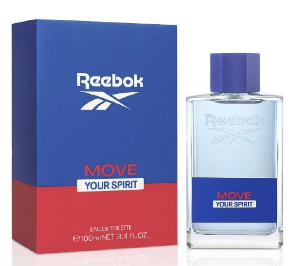 Reebok Move Your Spirit Men EDT 100 ml ריבוק מוב יור ספיריט בושם לגבר אדט 100 מ”ל