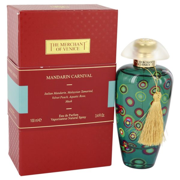 The Merchant Of Venice Mandarin Carnival 100 ml Edp Women מרצ’נט מנדרין קארניבל 100 מ”ל א.ד.פ לאישה