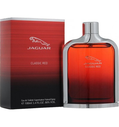 Jaguar Classic Red 100 ML EDT Spray For men יגואר אדום אדט לגבר 100 מ”ל