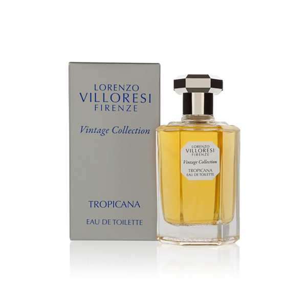 Vintage Collection Tropicana Lorenzo Villoresi EDT 100 ml UNISEX לורנזו וילורסי טרופיקנה א.ד.ט 100 מ”ל