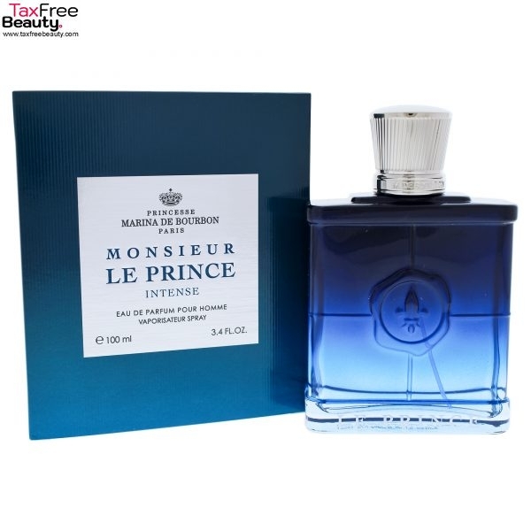 Monsieur Le Prince Intense by Princesse Marina De Bourbon for Men 100 ML EDP Spray מונסייר אינטנס מרינה דה בורבון לגבר 100 מ”ל