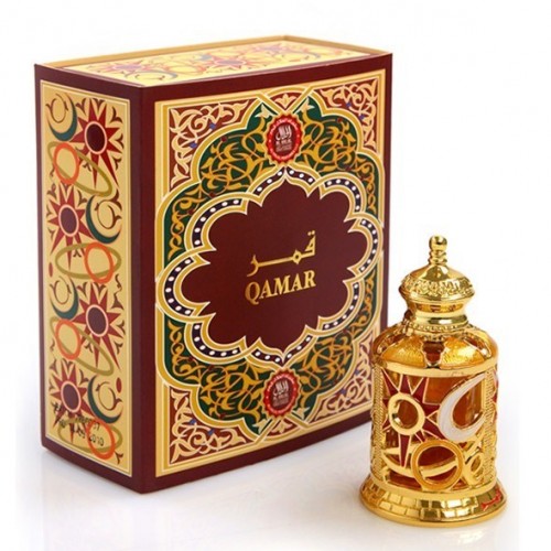 Al Haramain Qamar Unisex Perfume Oil 15 ml Tester טסטר אל הרמיין קאמאר פרפיום אויל יוניסקס 15 מ”ל