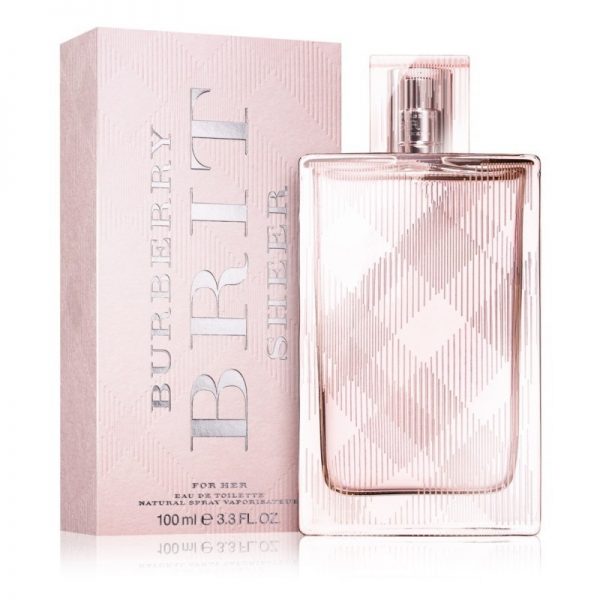 Burberry Brit Sheer 100 ml Edt Tester  ברברי בריט שיר אדט 100 מ”ל בושם לאשה