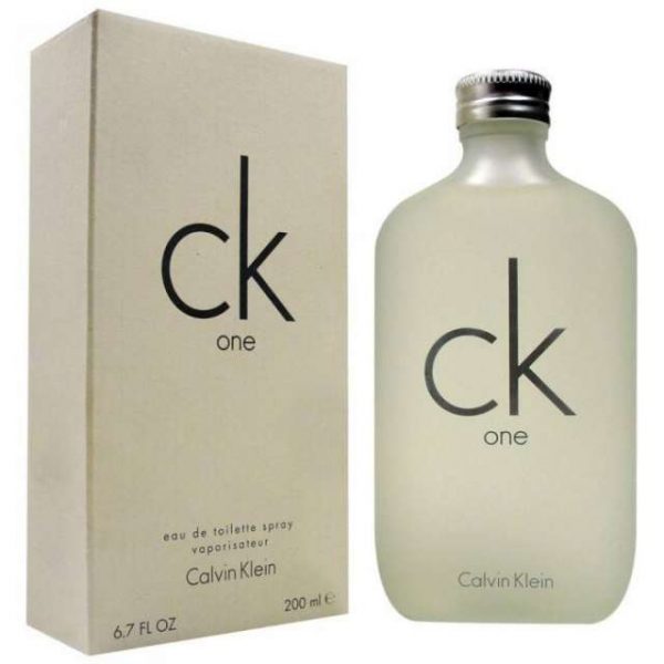 Calvin Klein CK One 200 ml Eau de Toilette Spray קלווין קליין סי קיי וואן אדט יוניסקס 200 מ”ל