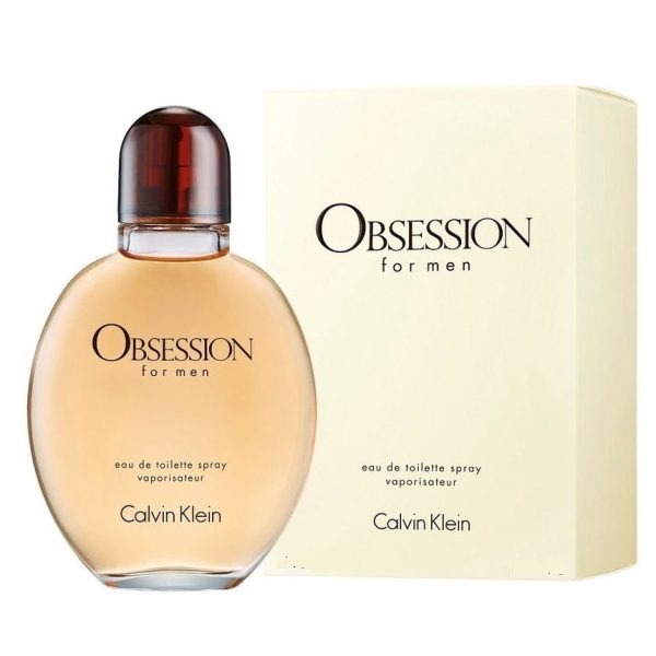 Obsession Men 125 ml EDT Calvin Klein קלווין קליין אובסשן אדט לגבר 125 מ”ל