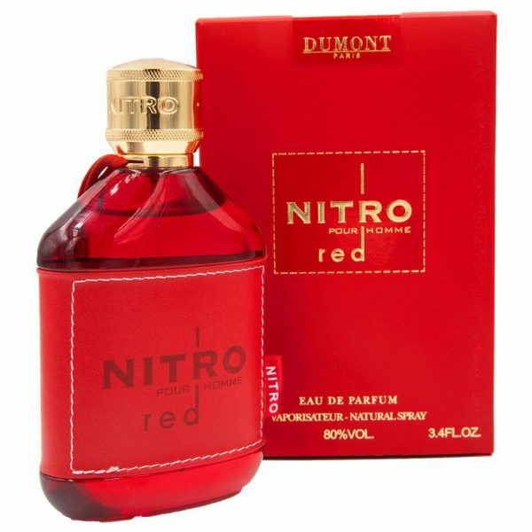 Dumont Nitro Pour Homme Red EDP 100 ml דומונט ניטרו רד אדפ לגבר 100 מ”ל