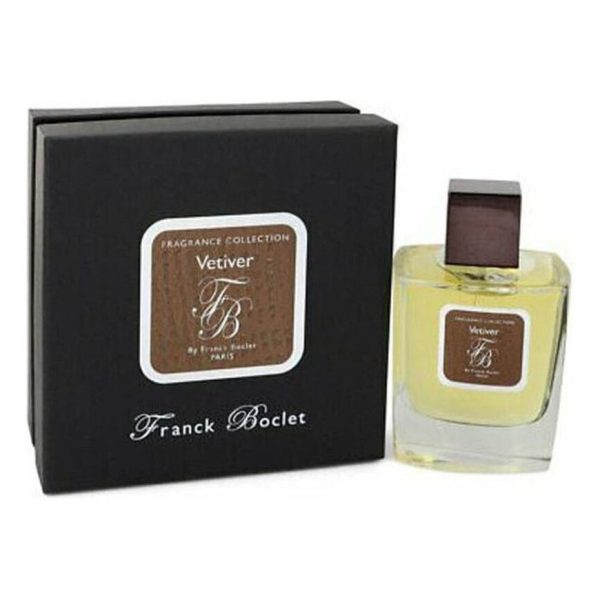 Franck Boclet Vetiver Unisex EDP 100 ml פרנק בוקלט וטיבר בושם יוניסקס אדפ 100 מ”ל