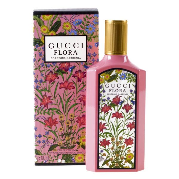 Gucci Flora Gorgeous Gardenia EDP 100 ml spray גוצ’י פלורה גורג’ייס גרדניה אדפ לאישה 100 מ”ל בושם לאשה