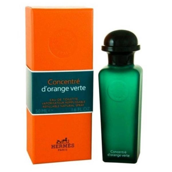 Hermes Concentre D’Orange Verte Men EDT Refill Travel Spray 10 ML מגיע במיכל אישי  למילוי חוזר 10 מ”ל