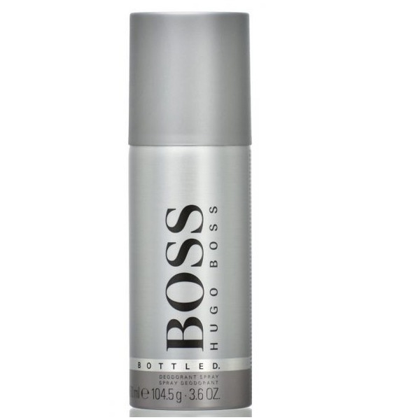 Hugo Boss Bottled 150 ML Deodorant Spray הוגו בוס בוטלד דאודורנט ספריי 150 מ״ל