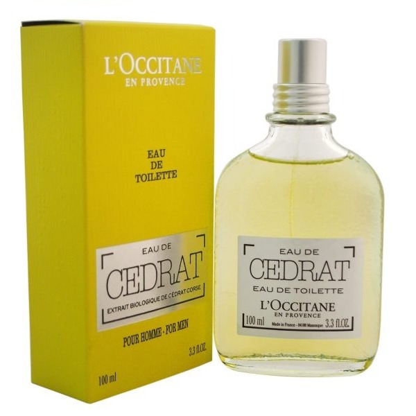 L’Occitane En Provence Eau De Cedrat EDT 100 ml ל’אוקסיטן אן פרובנס או דה סדרה אדט בושם לגבר 100 מ”ל