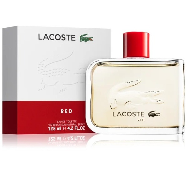 Lacoste Red EDT 125 ml Men Tester טסטר לקוסט רד 125 מ”ל