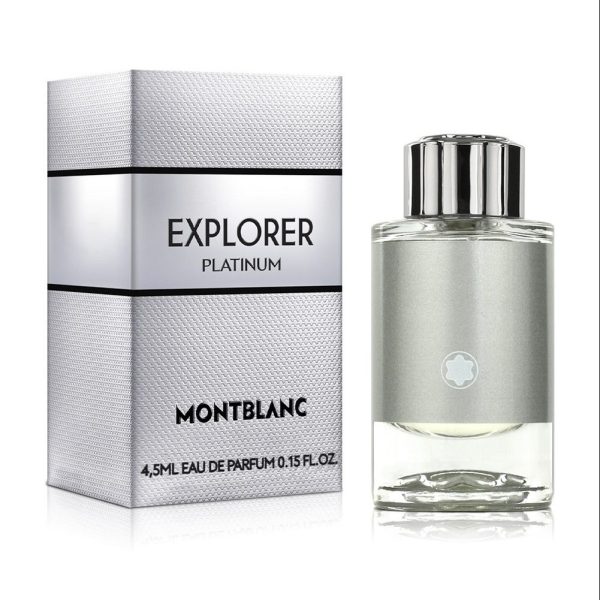 Mont Blanc Explorer Platinum Eau de Parfum 4.5ML Miniature מון בלאן אקספלורר פלאטיניום אדפ דוגמית 4.5 מ”ל