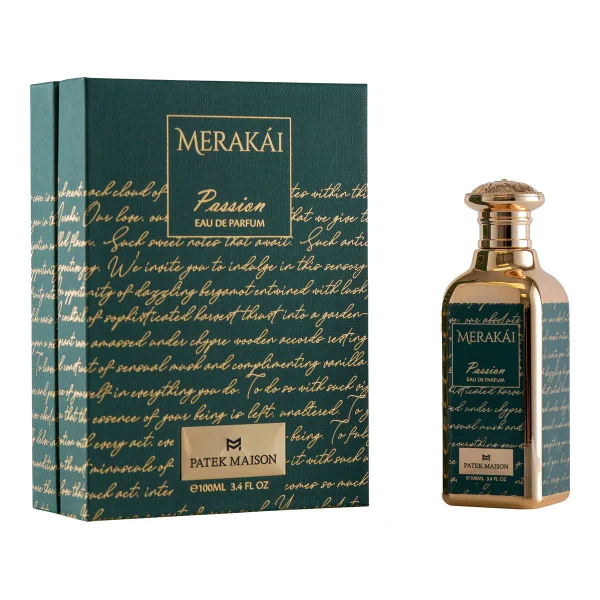 Patek Maison  Merakai Passion Unisex EDP Spray 100 ml פטק מייזון מראקיי פסיון אדפ 100 מ”ל בושם יוניסקס