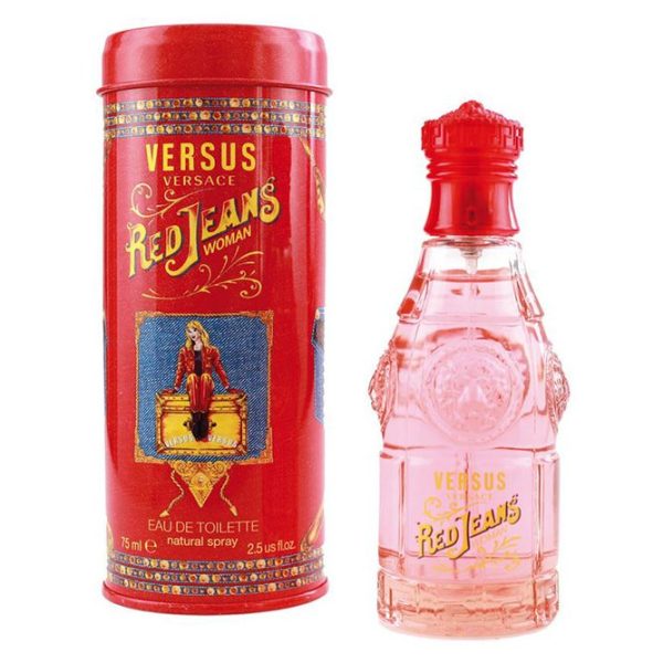 Red Jeans by Versace for Women Eau De Toilette Spray 75 ML ורסצ’ה רד ג’ינס אדט לאישה 75 מ”ל