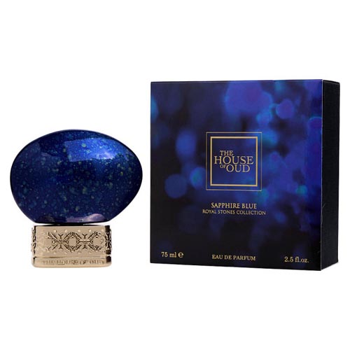 The House Of Oud Sapphire Blue EDP Unisex 75 ML דה האוס אוף אוד ספיר בלו אדפ יוניסקס 75 מ”ל