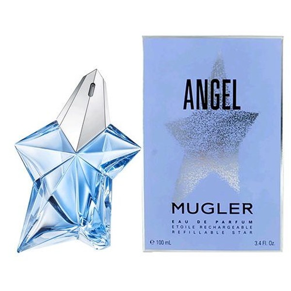 Thierry Mugler Angel EDP Refill Travel Spray 5 ML מגיע במיכל אישי (שלל צבעים ) למילוי חוזר 5 מ”ל