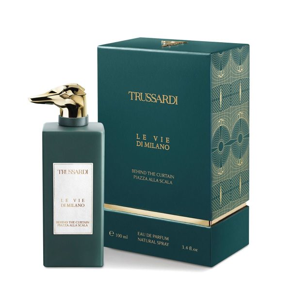 Trussardi Collection Le Vie Di Milano Behind The Curtain Piazza Alla Scala EDP 100 ml Women טרוסרדי ביהיינד דה קרטן פיאצה אלה סקאלה אדפ יוניסקס 100 מ”ל