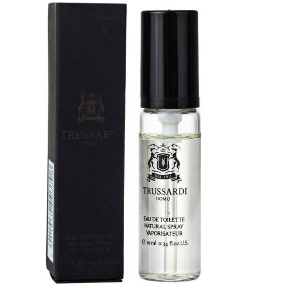 Trussardi Uomo EDT 10 ml Travel Spray טרוסרדי אומו א.ד.ט 10 מ”ל בושם מיניאטור לגבר