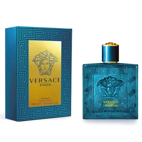 Versace Eros Men Parfum 100 ML Tester טסטר ורסצ’ה ארוס פרפיום לגבר 100 מ”ל