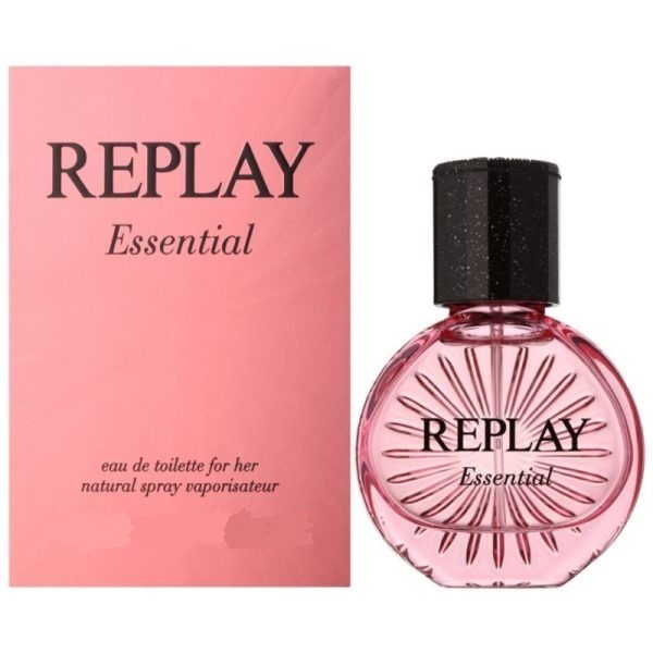 Replay Essential Her EDT 40 ML ריפליי אסנסיאל אדט 40 מ”ל בושם לאשה