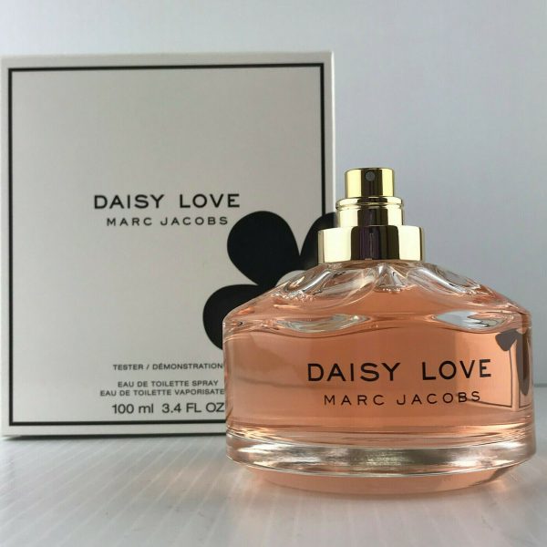 Marc Jacobs Daisy Love Tester 100 ML EDT Spray For Women מארק ג’ייקוב דייסי לוב טסטר 100 מ”ל אד.ט לאישה