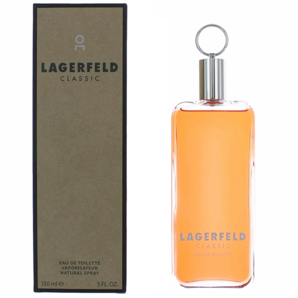 Lagerfeld Classic 150ml Eau de Toilette Spray for men א.ד.ט 150 מ”ל/בושם נדיר  בושם לגבר