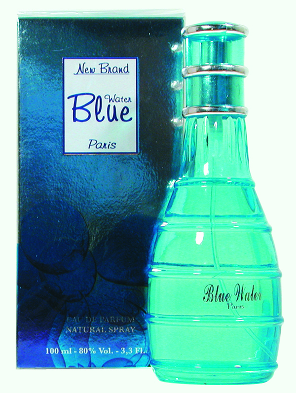 New Brand Ladies Blue Water EDP 100 ML Spray ניו ברנד בלו ווטר בושם לאשה אדפ 100 מ”ל