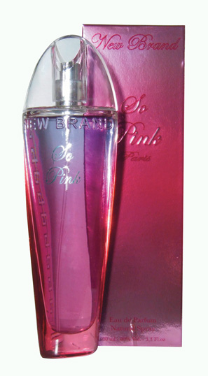 New Brand Ladies So Pink EDP Spray 100 ML ניו ברנד סו פינק בושם לאשה אדפ 100 מ”ל