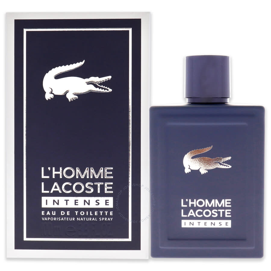 Lacoste Lhomme Intense MenEau De Toilette 100 ml   לה קוסט להום אינטנס אדט 100 מל