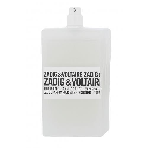 Zadig & Voltaire This Is Her EDP Women Refill Travel Spray 5 ML מגיע במיכל אישי (שלל צבעים ) למילוי חוזר 5 מ”ל