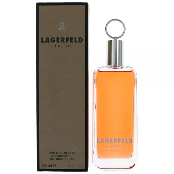 Lagerfeld Classic 100ml Eau de Toilette Spray for men קרל לגרפלד קלאסיק א.ד.ט 100 מ”ל בושם לגבר