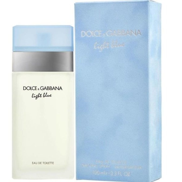 Dolce Gabbana Light Blue Women EDT 100 ml דולצ’ה גבאנה לייט בלו אדט לאישה 100 מ”ל