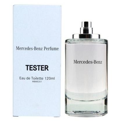 Mercedes Benz EDT Silver Spray 120 ML Tester  טסטר מרצדס אדט לגבר 120 מ”ל