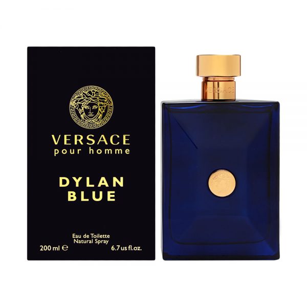 Versace Pour Homme Dylan Blue Eau de Toilette 200 ml ורסצ’ה דילן בלו אדט לגבר 200 מ”ל