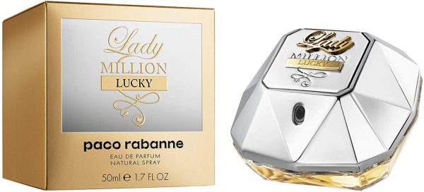 Paco Rabanne Lady Million Lucky Eau De Parfum Spray 50 ml Tester פאקו רבאן ליידי מיליון לאקי אדפ 50 מ”ל