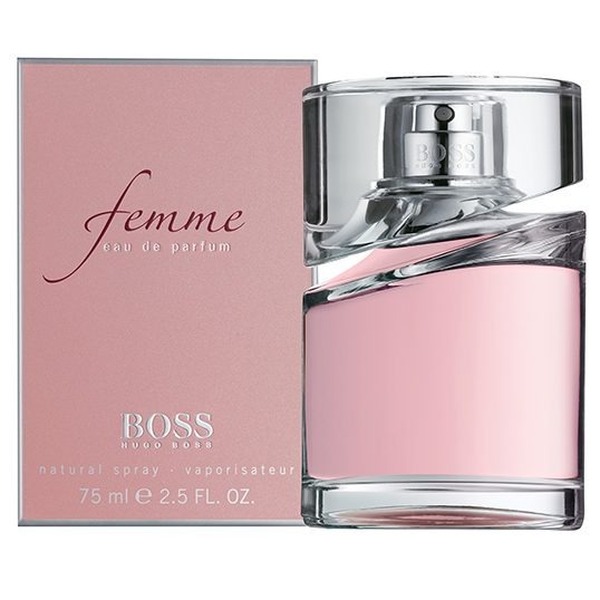 Hugo Boss Femme Eau de Parfum Spray 75 ML הוגו בוס פאם אדפ לאישה 75 מ”ל