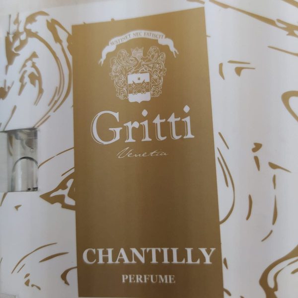 Gritti Chantilly Eau de Parfum 2 ml vial miniature דוגמית גריטי צ’אנטילי אדפ יוניסקס 2 מ”ל