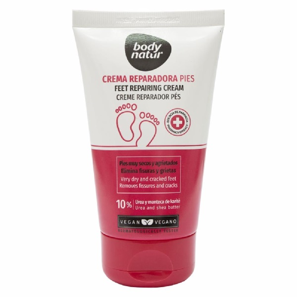 Body Natur Foot Repair Cream 100 ml קרם רגליים משקם עם לחות אינטנסיבית