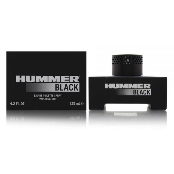 Hummer Black Eau De Toilette 125 ml בושם לגבר האמר שחור אדט 125 מ”ל