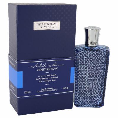 The Merchant Of Venice Nobil Homo Venetian Blue 100 ML Edp Men מרצ’נט אוף וניס נוביל ונטיאן בלו 100 מ”ל לגבר