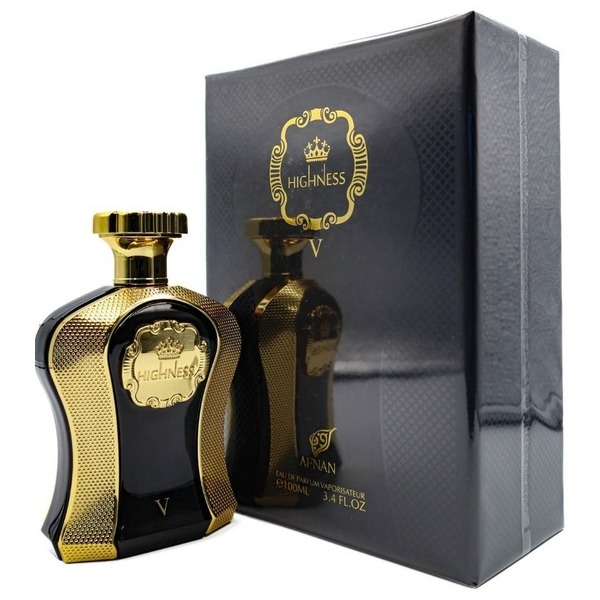 Afnan Highness V Black WOMAN EDP 100 ml אפנאן הר היינס בלאק V אדפ  100 מ”ל