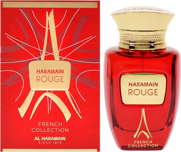 Al Haramain French Collection Rouge EDP 100 ML Tester טסטר אל הרמיין פרנץ’ קולקשן רוג’ אדפ לגבר 100 מ”ל