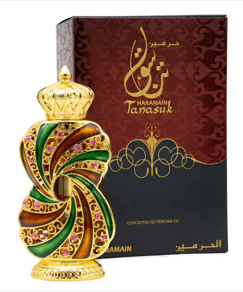 Al Haramain Tanasuk Concentrated Perfume Oil Unisex 12 ml Tester טסטר אל הרמיין טאנאסוק פרפיום אויל יוניסקס 12 מ”ל