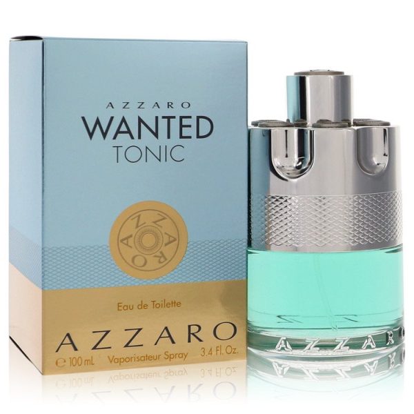 Azzaro Wanted Tonic Men EDT 100 ML אזארו וונטד טוניק אדט 100 מ”ל לגבר