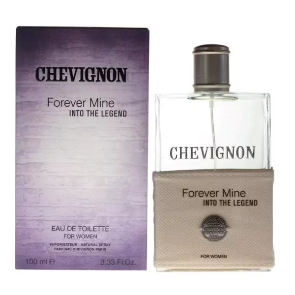 Chevignon Forever Mine Into The Legend Women EDT 50 ml שביניון פוראבר מיין אינטו דה לג’נד אדט לאישה 50 מ”ל